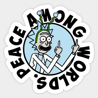 Peace Among worlds Sticker